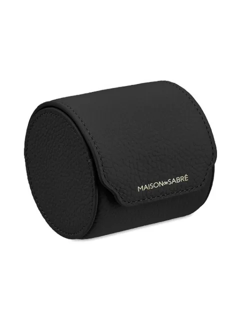 MAISON de SABRÉ leather watch roll Black TLWR