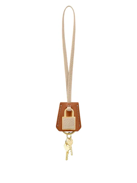 MAISON de SABRÉ The SABRÉMOJI™ padlock charm Brown LOCA