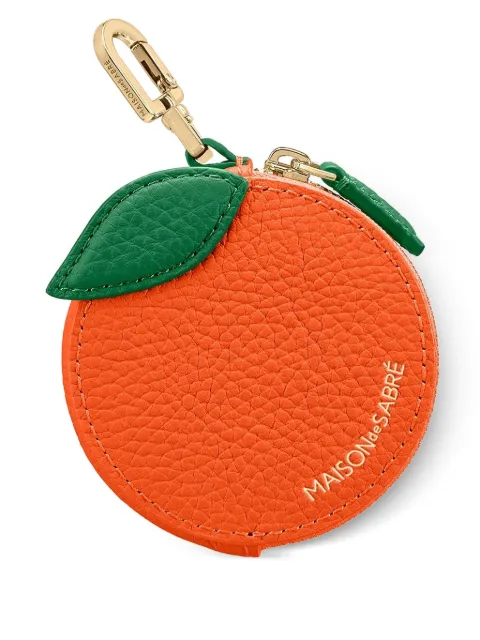 MAISON de SABRÉ The SABRÉMOJI™ fruit coin purse Orange FRCP