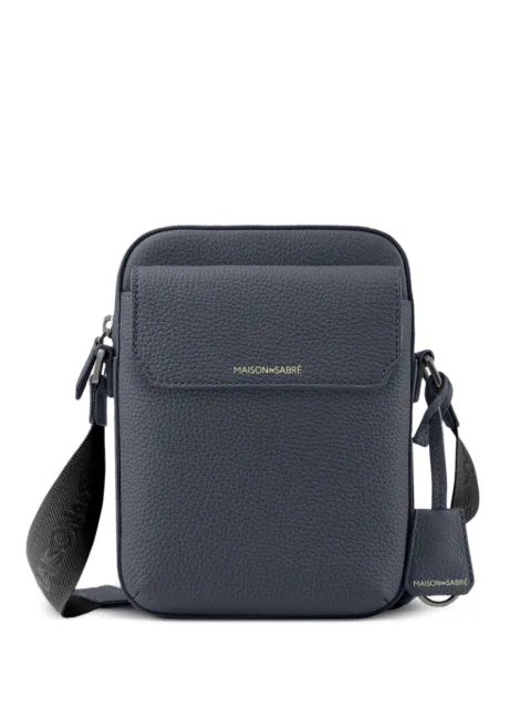 MAISON de SABRÉ small leather messenger bag Grey MEBA