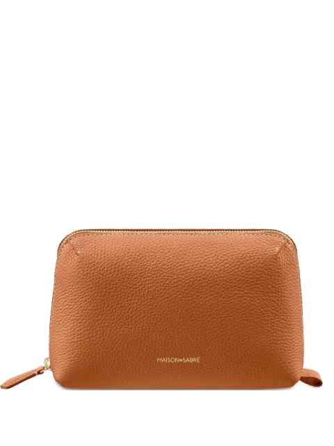 MAISON de SABRÉ leather tech pouch Brown TEPO