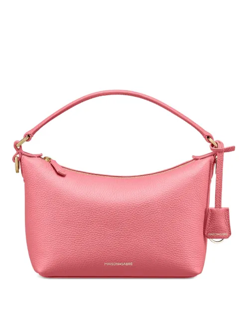 MAISON de SABRÉ small leather trapezoid bag Pink TRHO