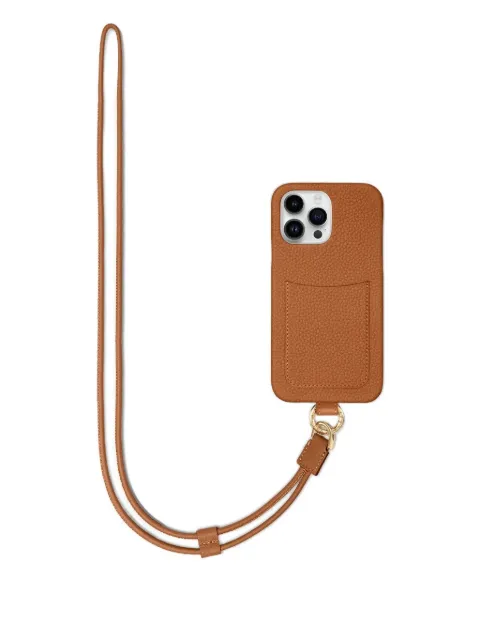 MAISON de SABRÉ sling iPhone 15 Pro case Brown SPC15PRO