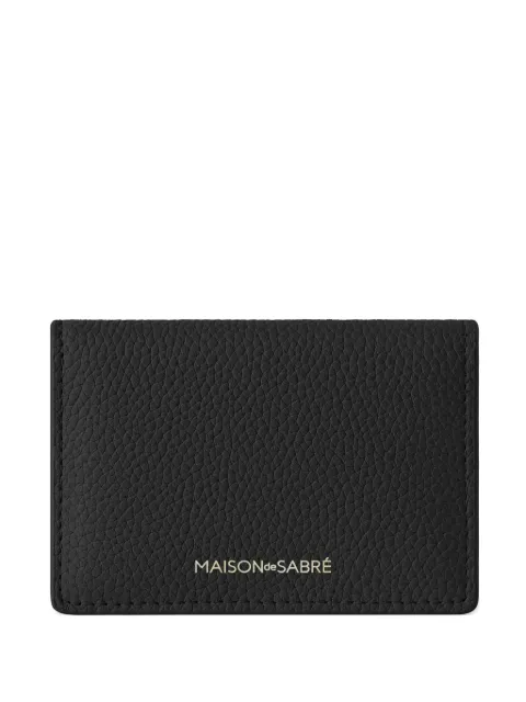 MAISON de SABRÉ Leather Card Case Black CCN