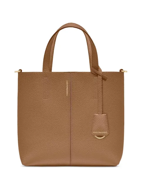 MAISON de SABRÉ small leather Soft tote bag Brown SOMI
