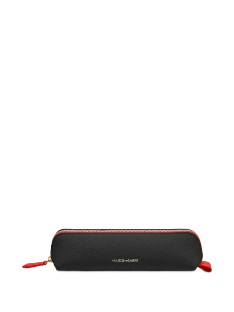 MAISON de SABRÉ Leather Pencil Case Black SLGPC