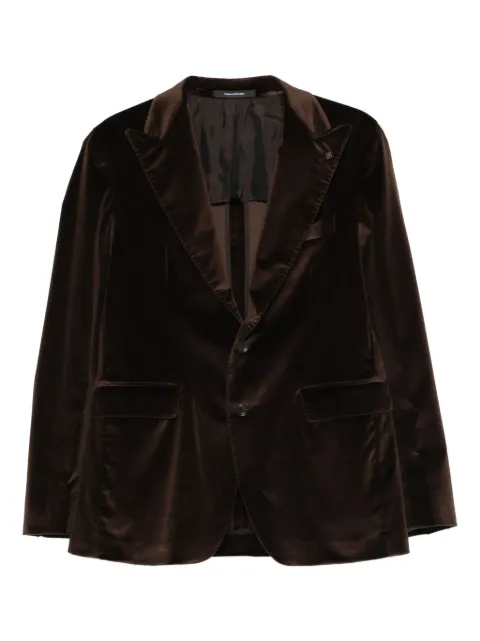 Tagliatore velvet jacket Brown 1SVS26B800020