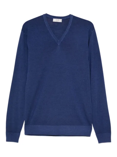 Ferrante V-neck sweater Blue 54R29701