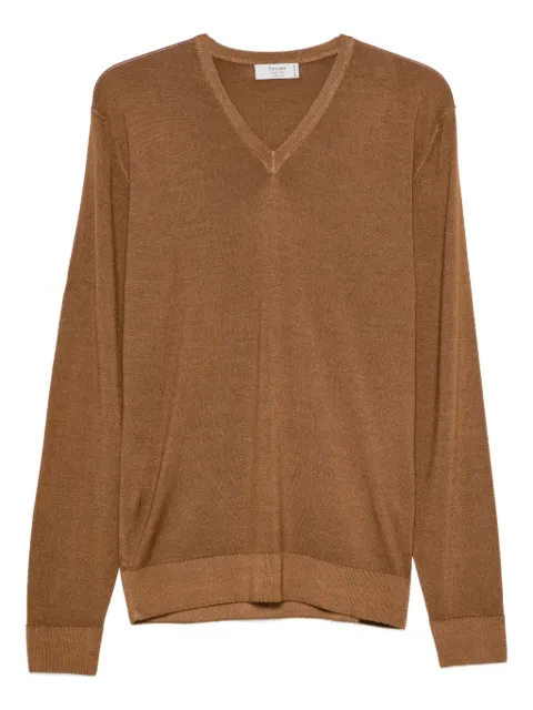 Ferrante v neck sweater Brown 54R29701