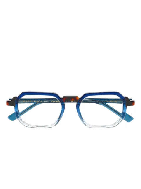 Face À Face geometric-frame Flicker2 glasses Blue FLICKER2