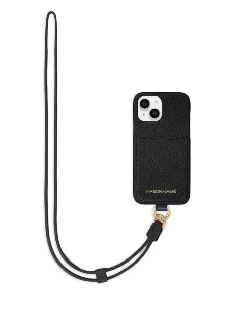 MAISON de SABRÉ Sling Phone Case (iPhone 14) Black SPC14