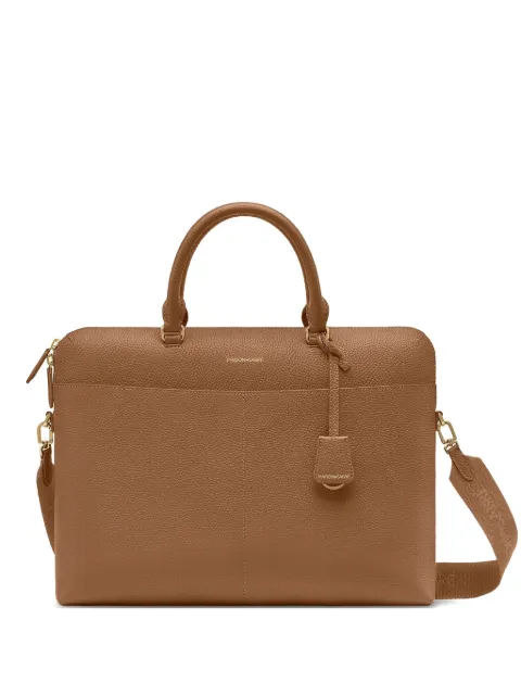 MAISON de SABRÉ Leather Laptop Bag Brown LA