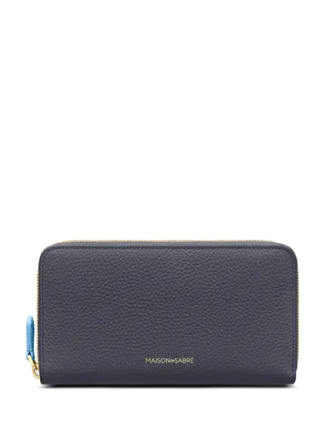 MAISON de SABRÉ long zip wallet Grey ZICO