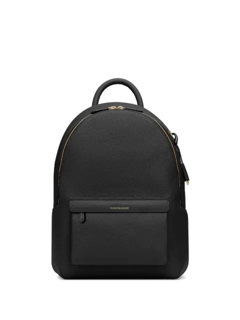MAISON de SABRÉ zip leather backpack Black BAPA