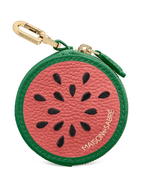 MAISON de SABRÉ The SABRÉMOJI™ fruit coin purse Pink FRCP
