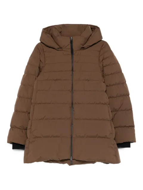 Herno hooded quilted jacket Brown PI002091D12840