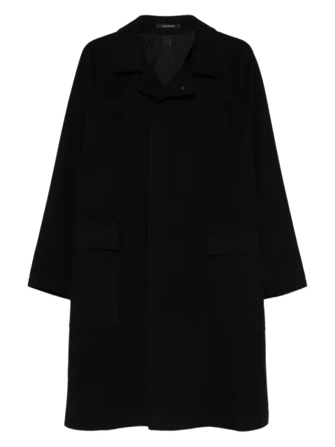 Tagliatore Loyds raglan coat Black LOYDS350001