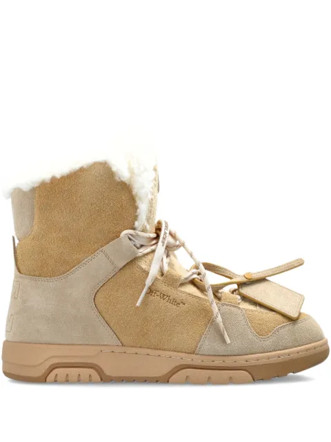 Off-White hi-tops lace-up sneakers Neutrals OMIY003F25LEA0016C68