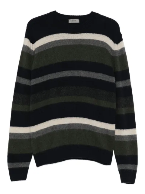 Ferrante striped crew-neck sweater Black 54U39104