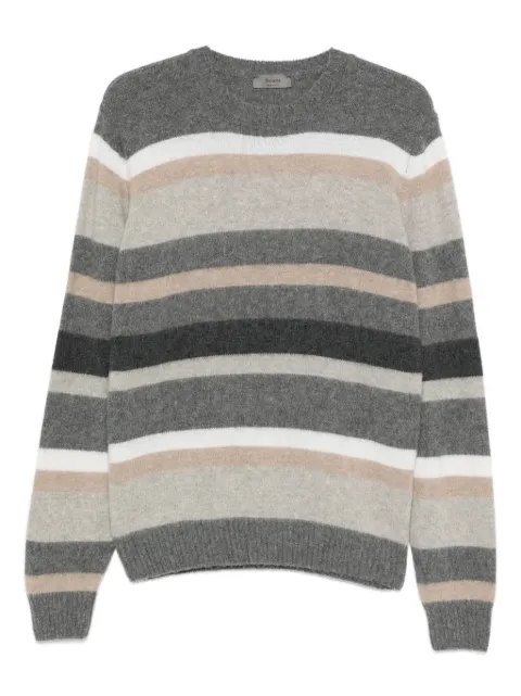 Ferrante striped round-neck sweater Grey 54U39104