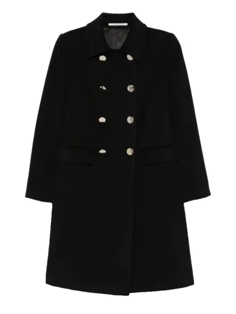 Tagliatore long-sleeve coat Black HENNIE350002UMET155