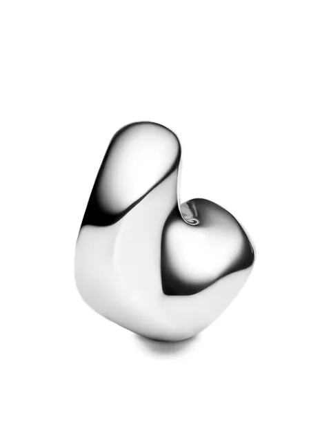 Maria Black Saddle Earring Small Silver 101119AGSRI