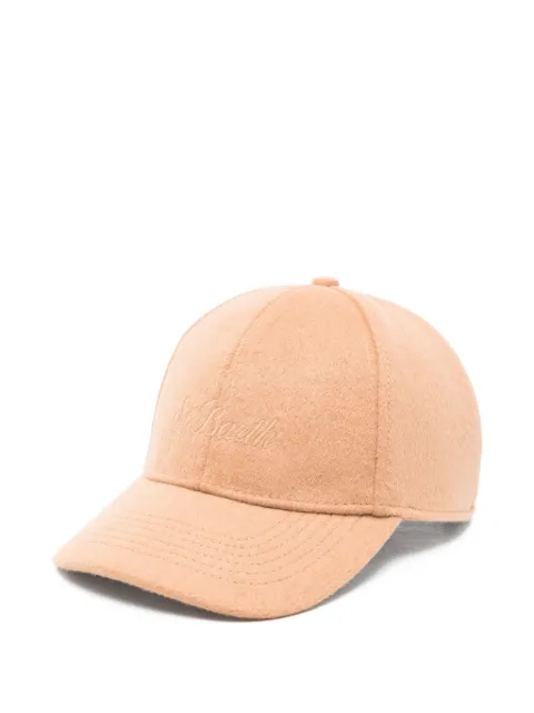MC2 Saint Barth baseball cap felt in camel wool blend Neutrals BASB0010