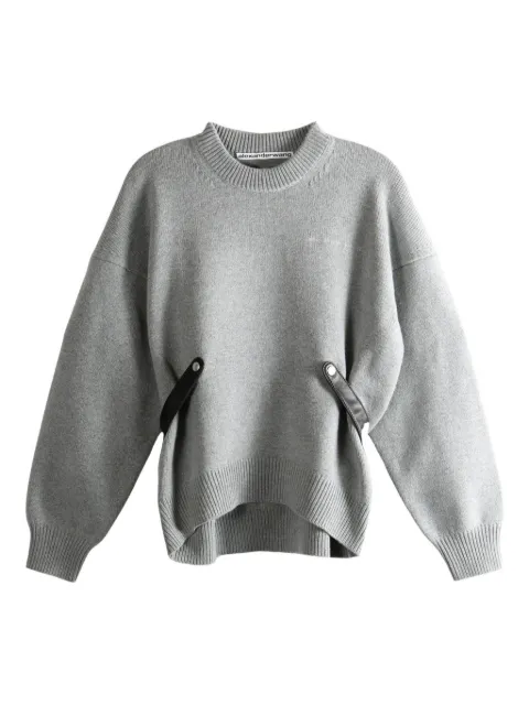 Alexander Wang detail sweater Grey 1KC4251025