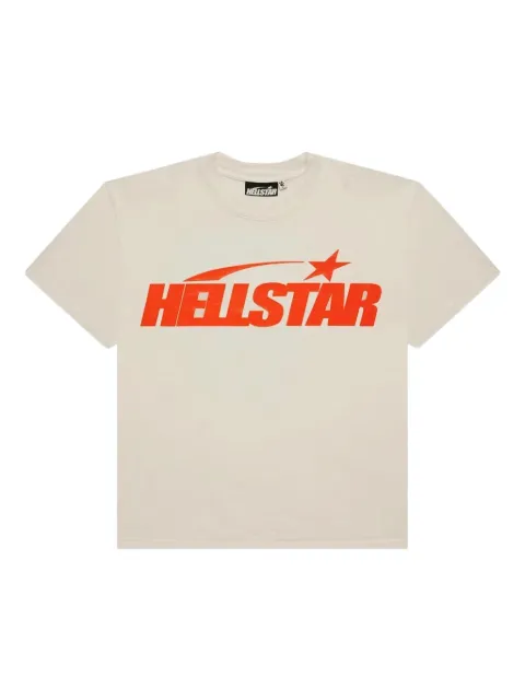 HELLSTAR print classic T-shirt White HSCC01TEE001WHOR