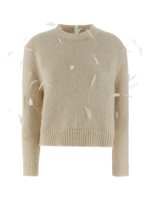 Jil Sander crewneck sweater Neutrals J03GP0179J14810