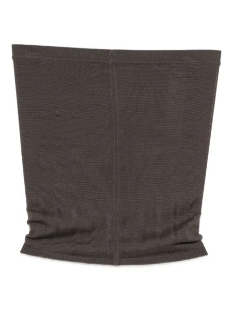 Rick Owens Concordians Runway tube top Brown RO02E4674WS