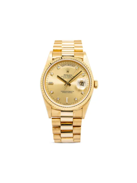Rolex 18K yellow gold Day-Date 36mm watch Gold 18238