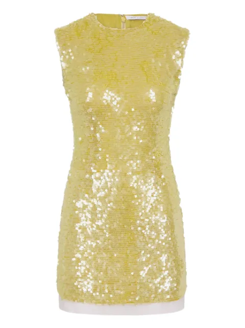 Rachel Gilbert Kaia sequin mini dress Yellow 26RRG62332LIM