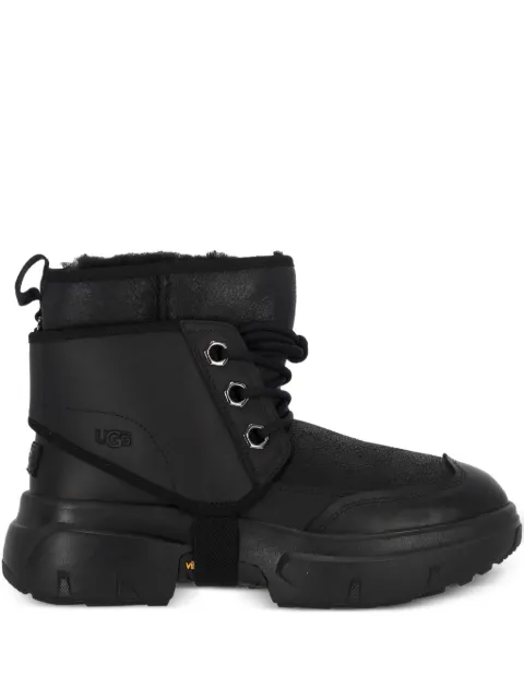 UGG lace-up leather hiking boots Black 1171351BLK