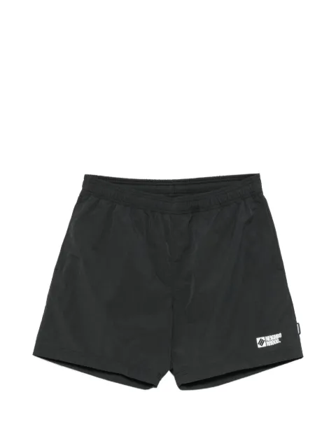 Neighborhood logo-print swim shorts Black 261TSNHPTM01