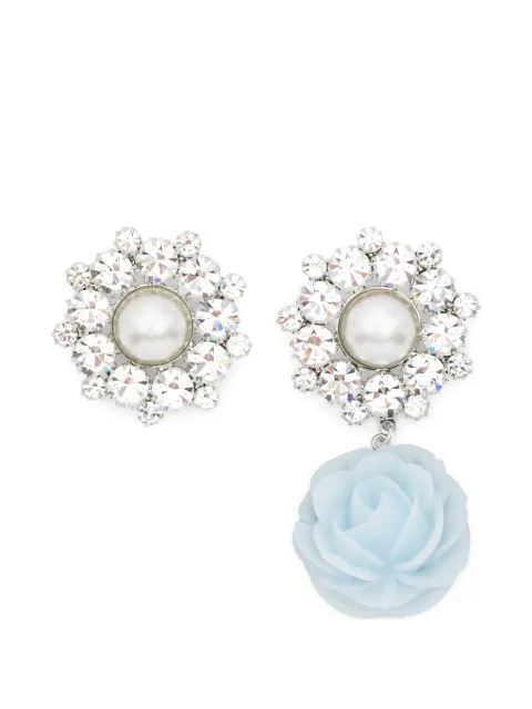 Magda Butrym floral-shaped earrings Silver 710426