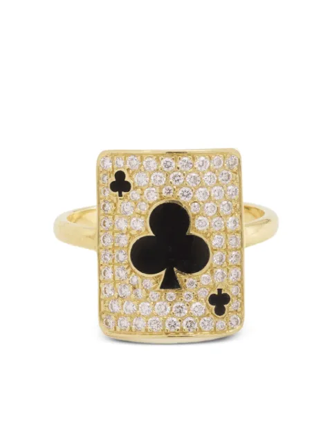 Mysteryjoy 18K yellow gold Harmonie diamond ring Gold 100510156