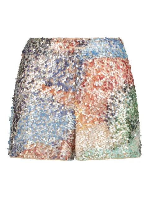 SANA OSMANI Chronos sequin shorts Blue CHRONOSSALTLAKE