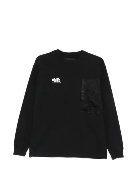 Neighborhood logo-print sweatshirt Black 261FPNHCSM16