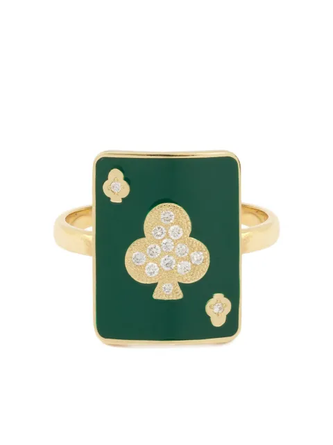 Mysteryjoy 18K yellow gold Lucky Harmonie diamond ring Gold 113910354