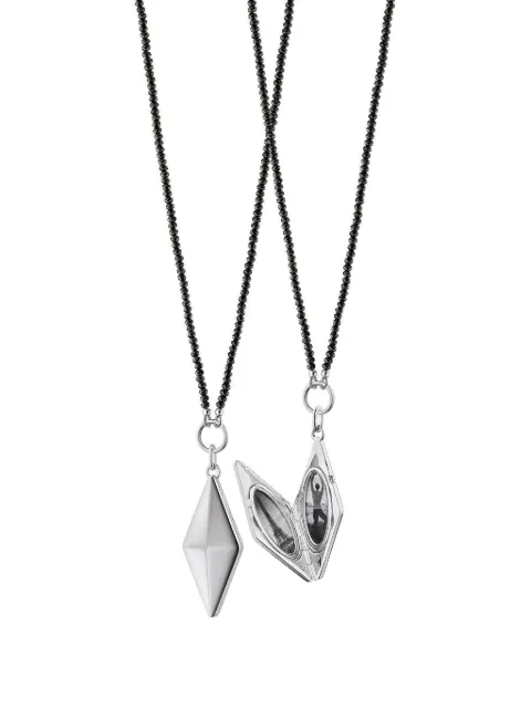 MONICA RICH KOSANN statement-pendant necklace Silver 43197