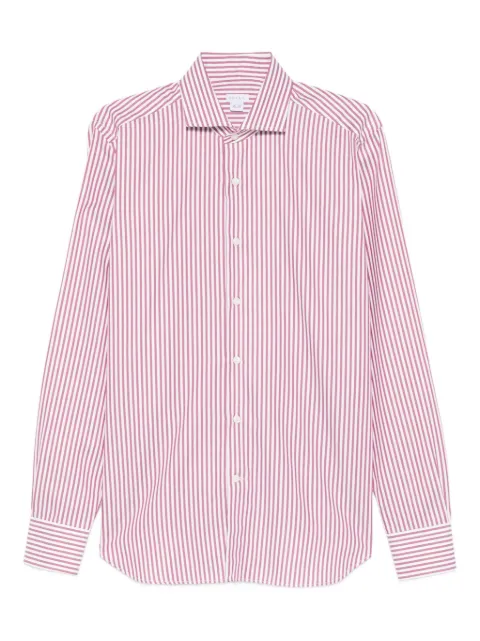 Orian striped-pattern shirt Red W102PR02RP83