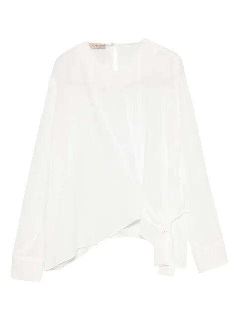 Blanca Vita tie-detail top White CORTEN6534