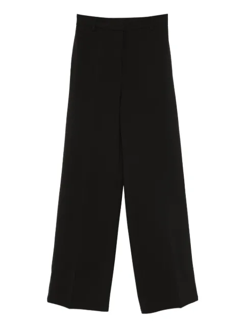 Blanca Vita belt-loops trousers Black PLETTRO9714