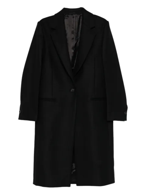 TOTEME single-breasted wool coat Black 261WRO0198FB0005001
