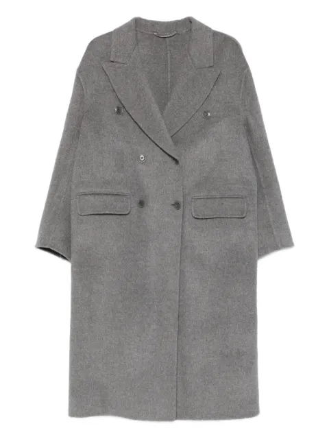 Ermanno Scervino double-breasted pocket coat Grey D476D305NHO