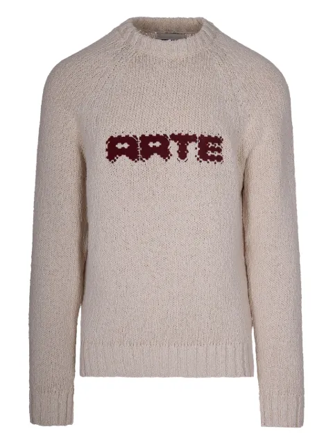 Arte Antwerp round-neck sweater Neutrals AW25226K250