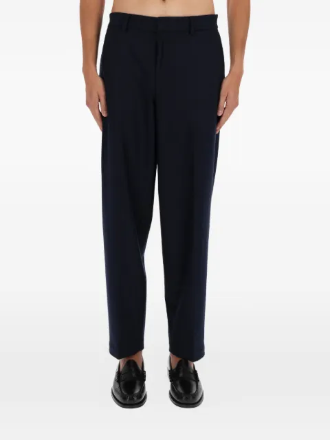 BOSS elasticated-waistband trousers Blue 50551541