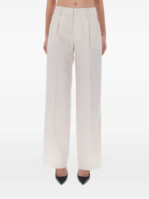 PT Torino pleated wide leg trousers Neutrals CDVSLLZ00STD