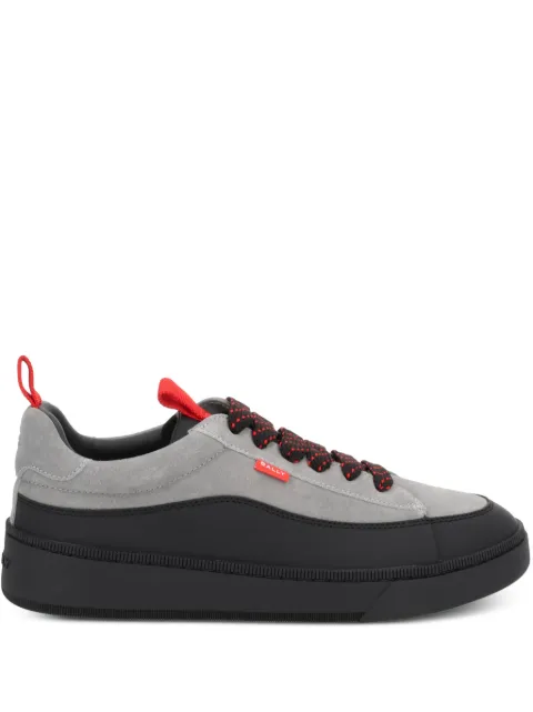 Bally two-tone lace-up sneakers Grey MSK0E7SU009I0W9